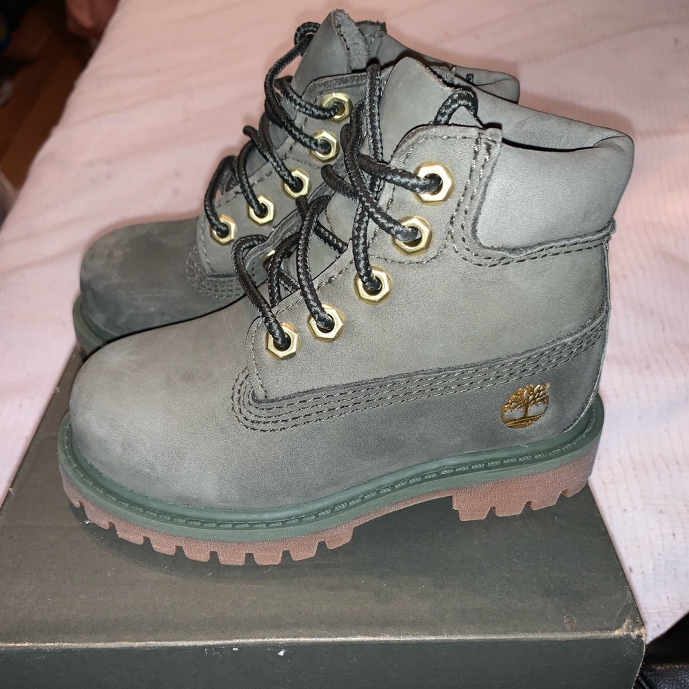 Toddler Green Timberlands